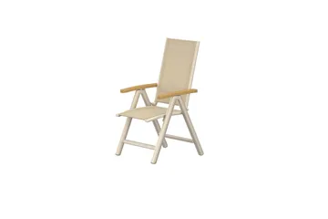 Matstol Panama Utomhus - Beige - Utemöbler - Utestol & trädgårdsstol - Positionsstol