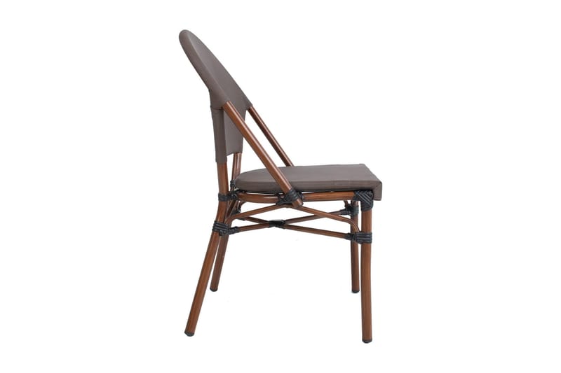 Bambus Utestol Brun - Utemöbler - Utestol & tr ädgårdsstol - Matstol & karmstol utomhus