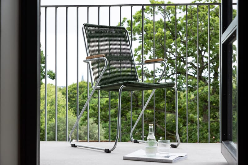 Bois Karmstol Utomhus - Grön - Utemöbler - Utestol & trädgårdsstol - Matstol & karmstol utomhus