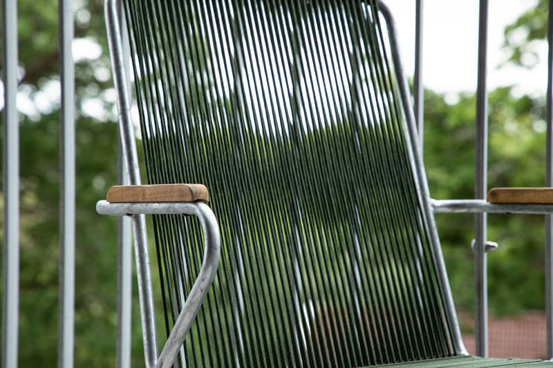 Bois Karmstol Utomhus - Grön - Utemöbler - Utestol & trädgårdsstol - Matstol & karmstol utomhus