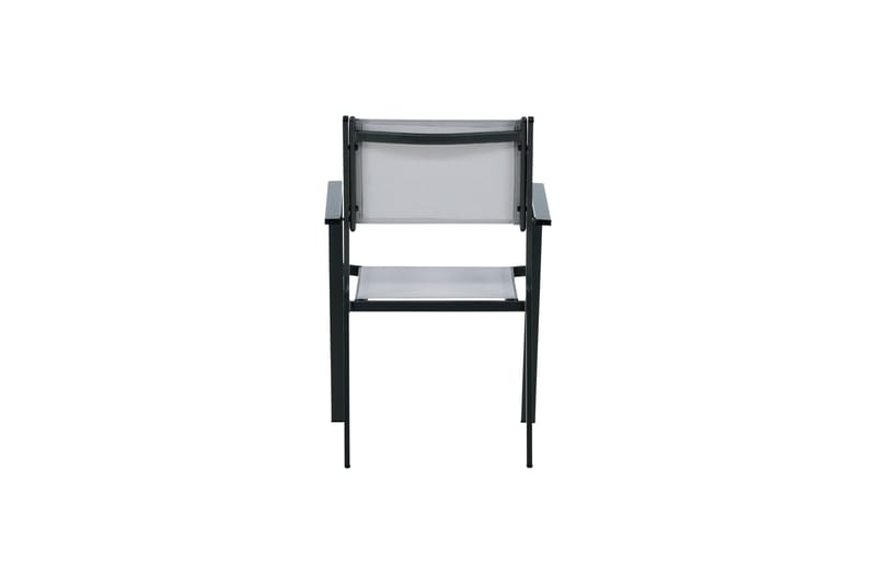 Copacabana Karmstol Utomhus Stapelbar - Svart/Grå - Utemöbler - Utestol & trädgårdsstol - Matstol & karmstol utomhus