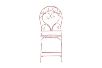Courville BalkongUtestol 2-pack - Rosa - Utemöbler - Utestol & trädgårdsstol - Matstol & karmstol utomhus