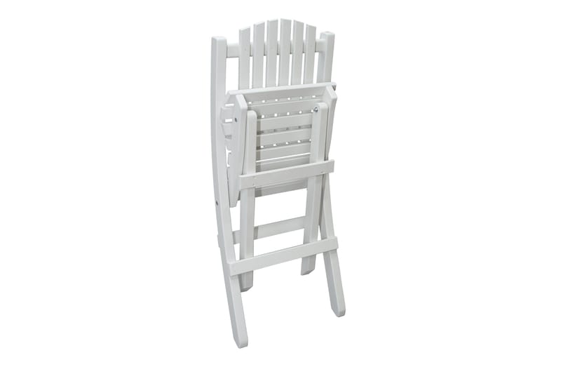 Delpino Klappstol Utomhus - Vit - Utemöbler - Utestol & trädgårdsstol - Matstol & karmstol utomhus