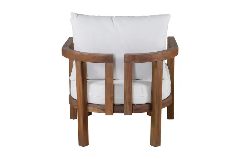 Erica Utestol med Dyna - Trä/natur - Utemöbler - Utestol & trädgårdsstol - Matstol & karmstol utomhus