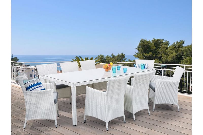 Galar Trädgårdsstol 2-pack - Vit - Utemöbler - Utestol & trädgårdsstol - Matstol & karmstol utomhus