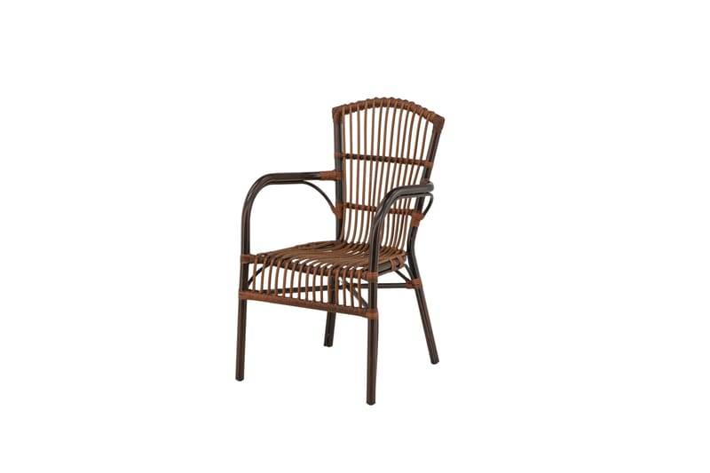 Galera Karmstol Utomhus - Brun - Utemöbler - Utestol & trädgårdsstol - Matstol & karmstol utomhus