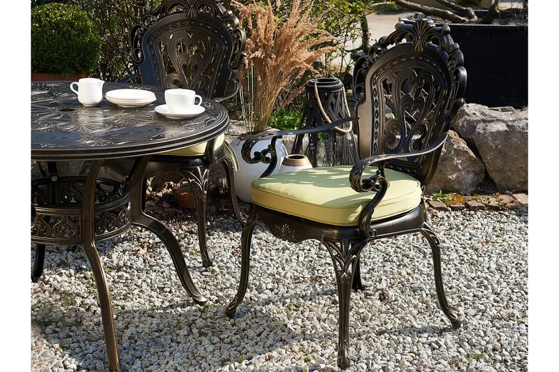 Getafe Trädgårdsstol 2-pack - Brun - Utemöbler - Utestol & trädgårdsstol - Matstol & karmstol utomhus