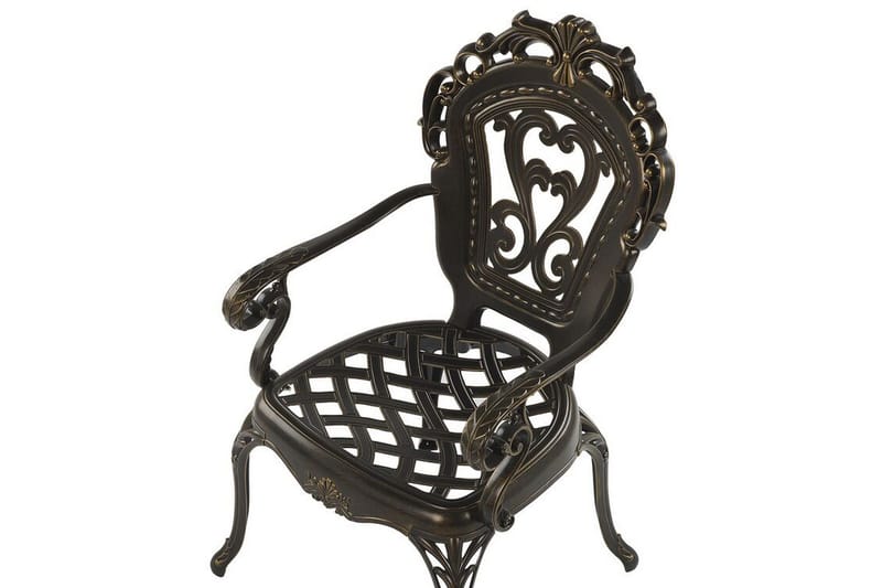 Getafe Trädgårdsstol 2-pack - Brun - Utemöbler - Utestol & trädgårdsstol - Matstol & karmstol utomhus