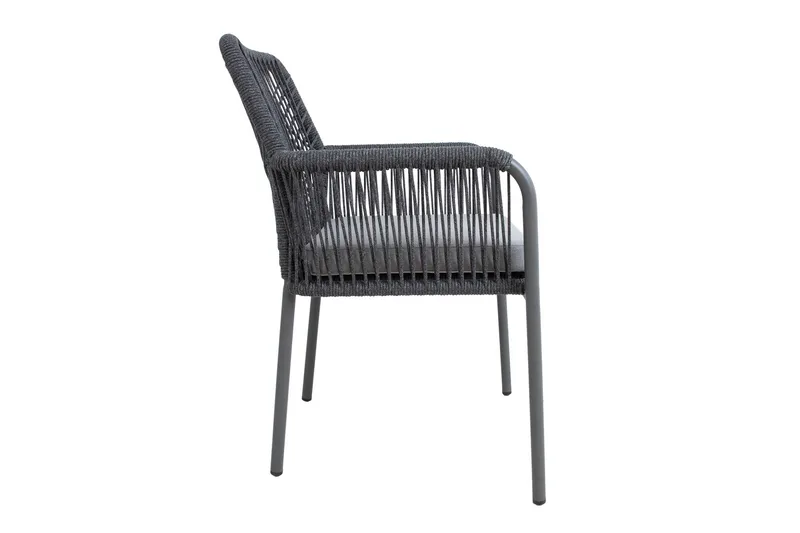 Hela Utestol Grå - Utemöbler - Utestol & trädgårdsstol - Matstol & karmstol utomhus