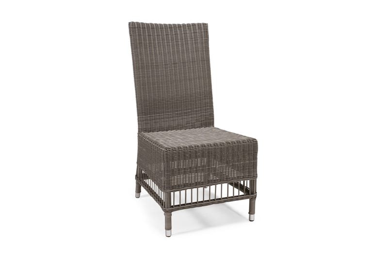 Hillerstorp Trenton Utestol 2-pack med Dyna, Konstrotting/Grå