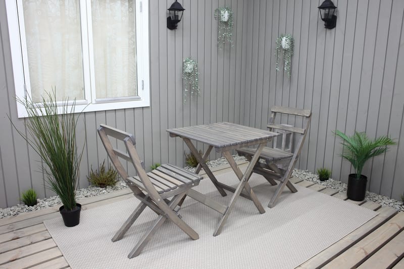 Larios Matstol Utomhus - Grå - Utemöbler - Utestol & trädgårdsstol - Matstol & karmstol utomhus