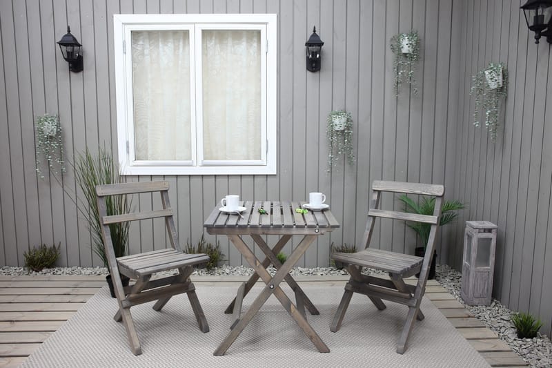 Larios Matstol Utomhus - Grå - Utemöbler - Utestol & trädgårdsstol - Matstol & karmstol utomhus