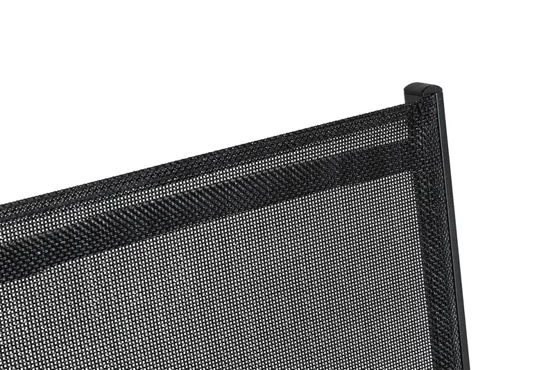 Las Vegas Stapelstol Utomhus - Svart/Teak - Utemöbler - Utestol & trädgårdsstol - Matstol & karmstol utomhus