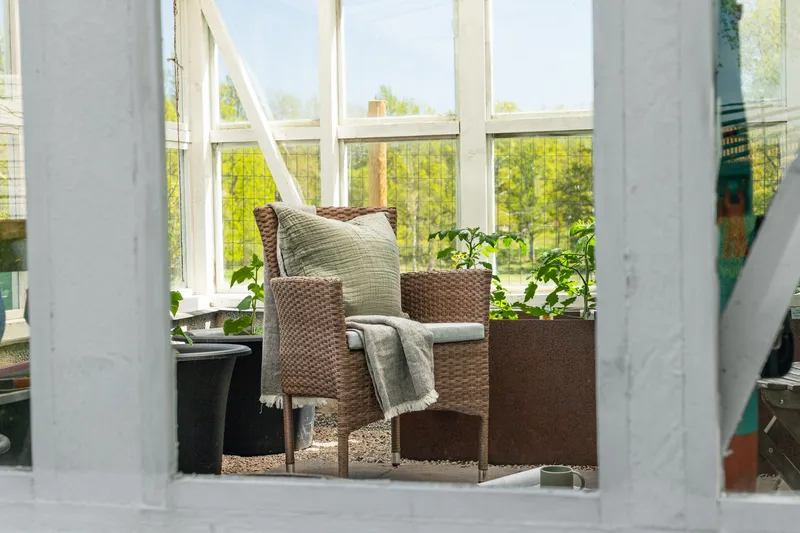 Malina Karmstol Utomhus - Brun - Utemöbler - Utestol & trädgårdsstol - Matstol & karmstol utomhus