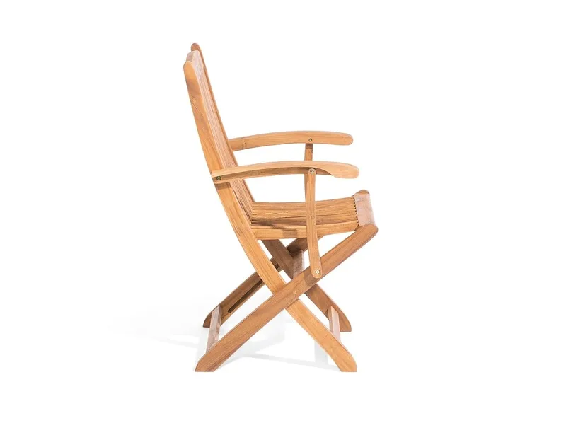 Maui Trädgårdsstol 2 St - Trä/Natur - Utemöbler - Utestol & trädgårdsstol - Matstol & karmstol utomhus