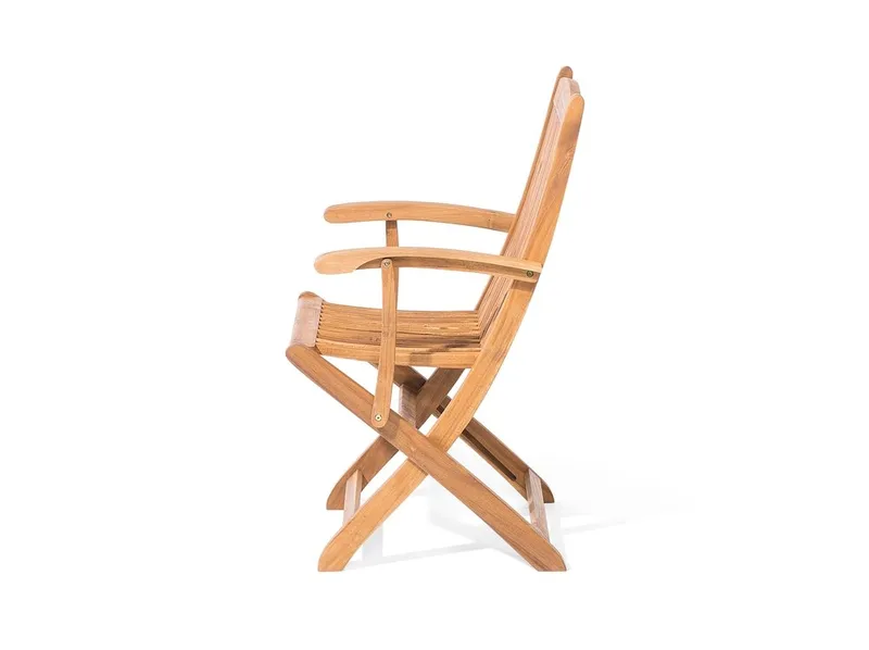 Maui Trädgårdsstol 2 St - Trä/Natur - Utemöbler - Utestol & trädgårdsstol - Matstol & karmstol utomhus