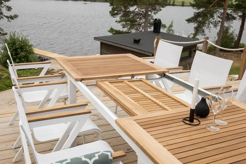 Mexico Karmstol Utomhus Stapelbar - Vit - Utemöbler - Utestol & trädgårdsstol - Matstol & karmstol utomhus