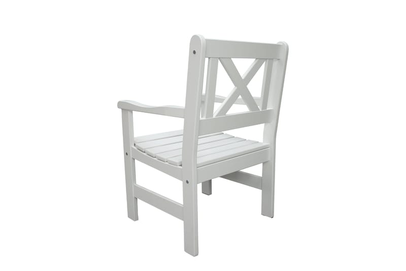 Olivo Karmstol Utomhus - Vit - Utemöbler - Utestol & trädgårdsstol - Matstol & karmstol utomhus