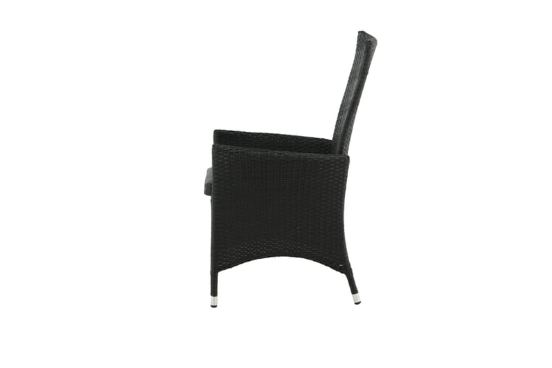 Padova Karmstol Utomhus Svart - Venture Home - Utemöbler - Utestol & trädgårdsstol - Matstol & karmstol utomhus
