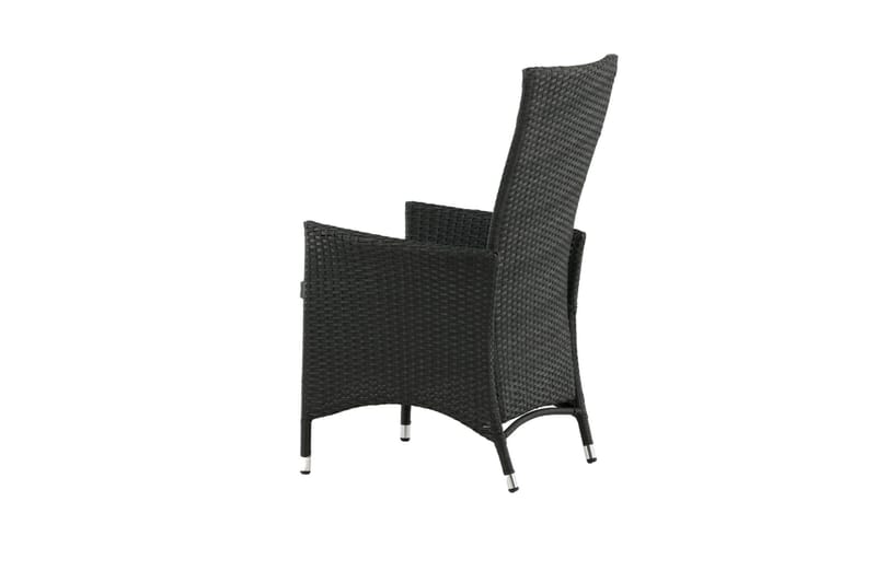 Padova Karmstol Utomhus Svart - Venture Home - Utemöbler - Utestol & trädgårdsstol - Matstol & karmstol utomhus