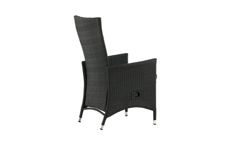 Padova Karmstol Utomhus Svart - Venture Home - Utemöbler - Utestol & trädgårdsstol - Matstol & karmstol utomhus