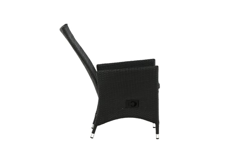 Padova Karmstol Utomhus Svart - Venture Home - Utemöbler - Utestol & trädgårdsstol - Matstol & karmstol utomhus