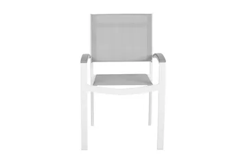 Pereta Trädgårdsstol 4 St 50 cm - Vit - Utemöbler - Utestol & trädgårdsstol - Matstol & karmstol utomhus