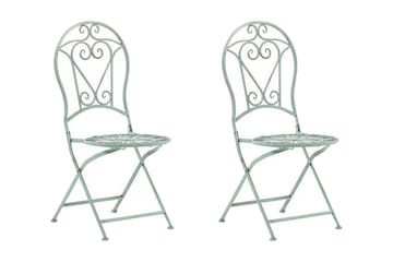 Picasso Utestol 2-pack - Grön - Utemöbler - Utestol & trädgårdsstol - Matstol & karmstol utomhus