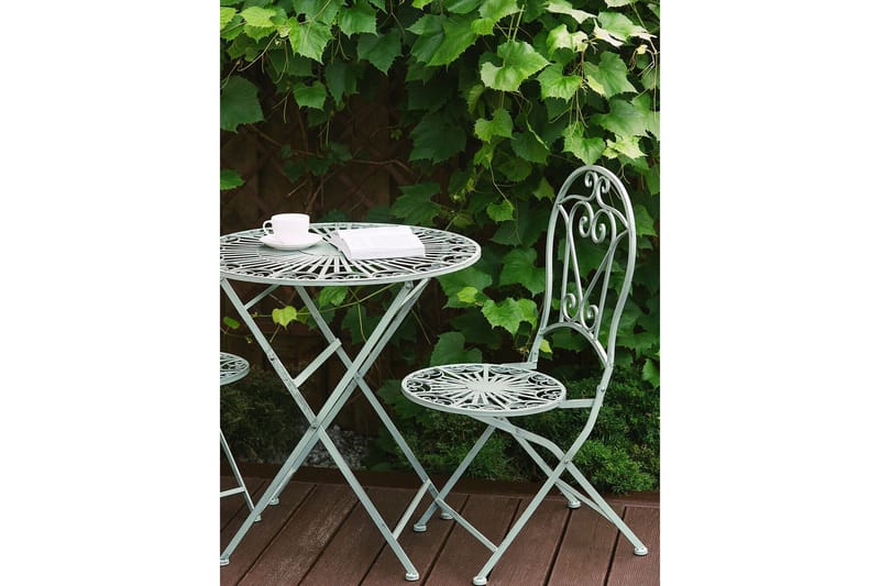 Piossasco Utestol 2-pack - Grön - Utemöbler - Utestol & trädgårdsstol - Matstol & karmstol utomhus