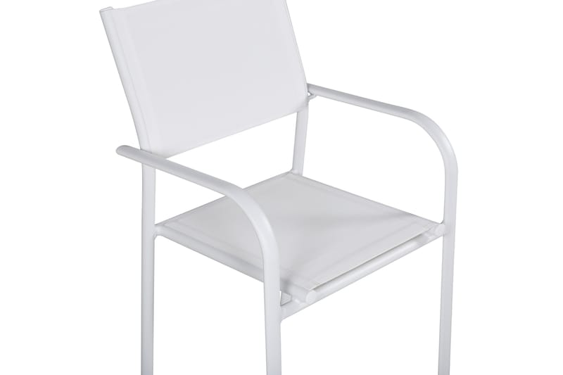 Santorini Karmstol Utomhus - Silver/Grå - Utemöbler - Utestol & trädgårdsstol - Matstol & karmstol utomhus