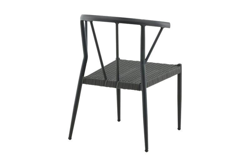 Stina Karmstol Utomhus - Svart - Utemöbler - Utestol & trädgårdsstol - Matstol & karmstol utomhus