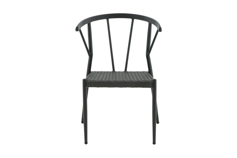 Stina Karmstol Utomhus - Svart - Utemöbler - Utestol & trädgårdsstol - Matstol & karmstol utomhus