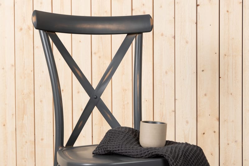 Tablas Matstol Utomhus - Mörkgrå - Utemöbler - Utestol & trädgårdsstol - Matstol & karmstol utomhus