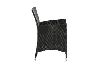 Thor Utefåtölj - Svart/Svart - Utemöbler - Loungemöbler - Loungestol utomhus