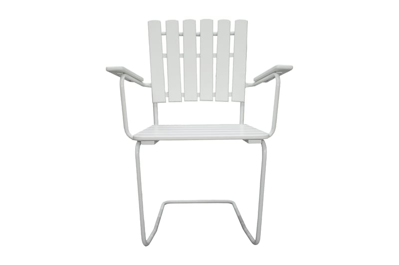 Vaxholm Karmstol Utomhus Vit - KWA - Utemöbler - Utestol & trädgårdsstol - Matstol & karmstol utomhus