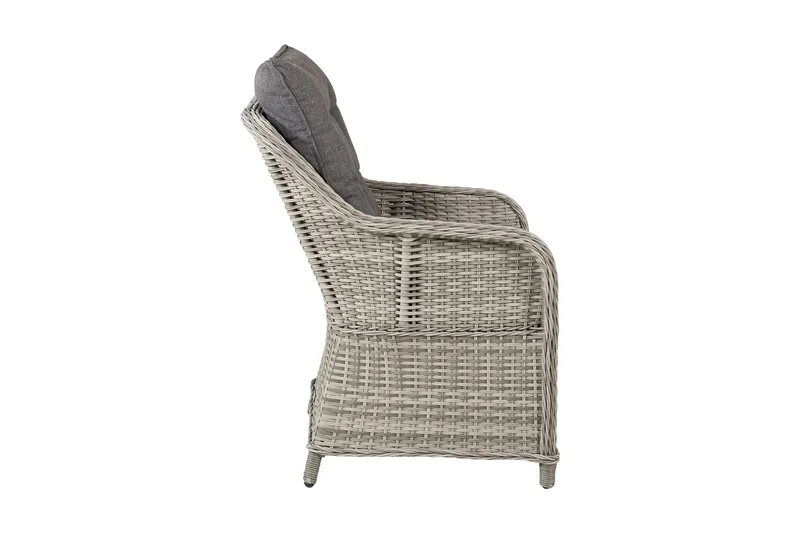 Vikelund Karmstol Utomhus - Grå - Utemöbler - Utestol & trädgårdsstol - Matstol & karmstol utomhus
