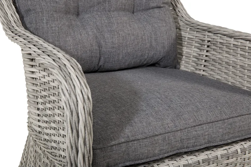 Vikelund Karmstol Utomhus - Grå - Utemöbler - Utestol & trädgårdsstol - Matstol & karmstol utomhus