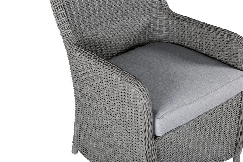 Wembley Karmstol Utomhus - Grå - Utemöbler - Utestol & trädgårdsstol - Matstol & karmstol utomhus