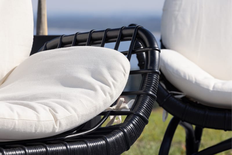 Moana Utefåtölj - Svart - Utemöbler - Loungemöbler - Loungestol utomhus