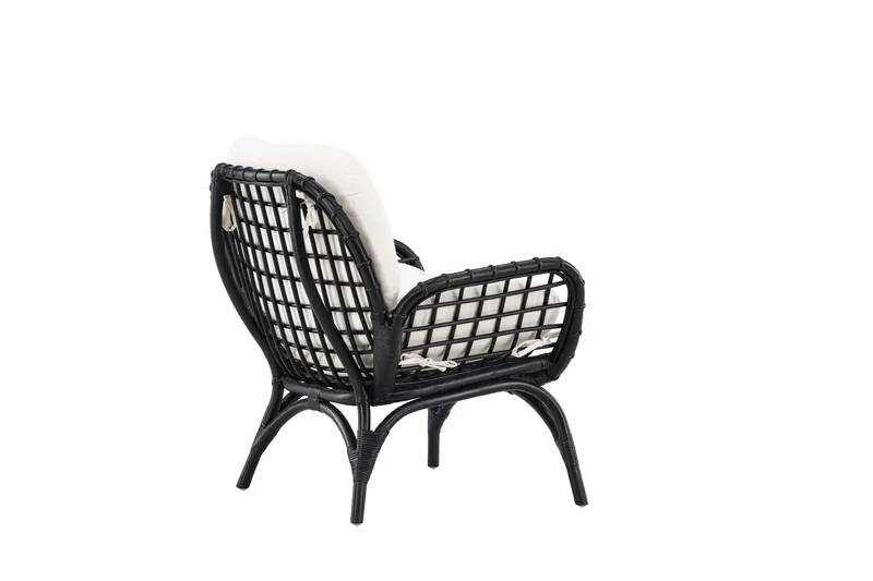 Moana Utefåtölj - Svart - Utemöbler - Loungemöbler - Loungestol utomhus