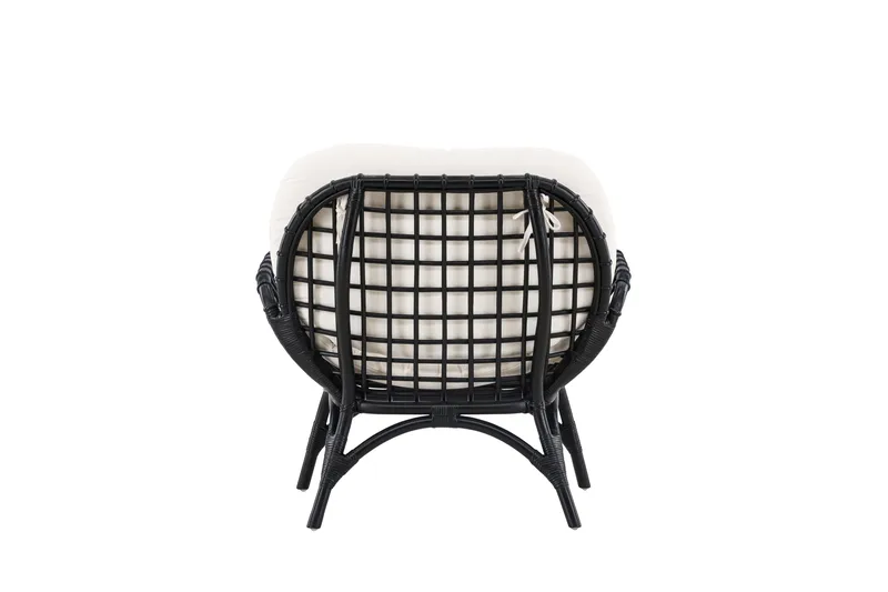 Moana Utefåtölj - Svart - Utemöbler - Loungemöbler - Loungestol utomhus