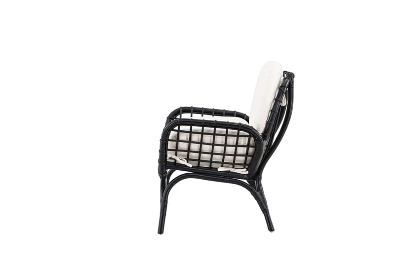 Moana Utefåtölj - Svart - Utemöbler - Loungemöbler - Loungestol utomhus