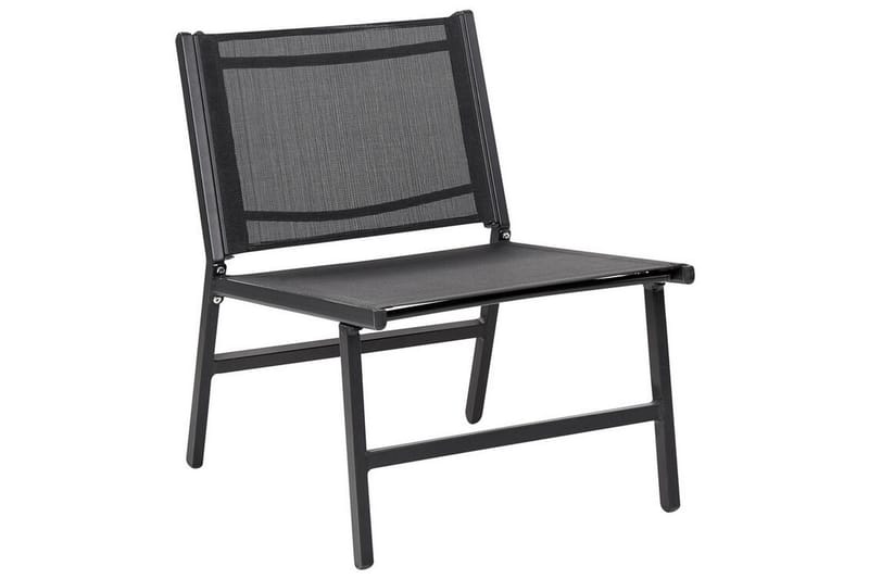 Montmagny Solstol 54x60 cm 2 st - Svart - Utemöbler - Utestol & trädgårdsstol - Solstolar
