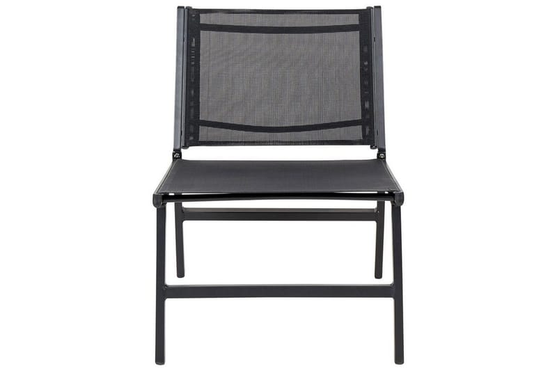 Montmagny Solstol 54x60 cm 2 st - Svart - Utemöbler - Utestol & trädgårdsstol - Solstolar