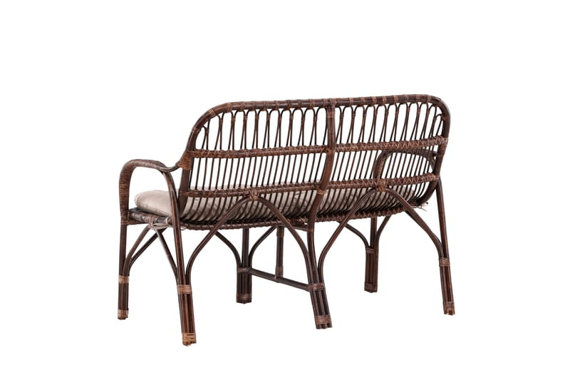 Nella Solsäng - Svart - Utemöbler - Utesoffa - Trädgårdsbänk & utebänk