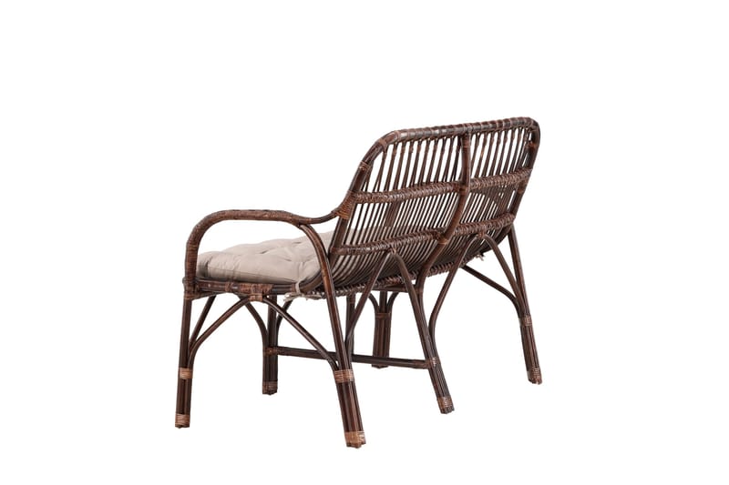 Nella Solsäng - Svart - Utemöbler - Utesoffa - Trädgårdsbänk & utebänk