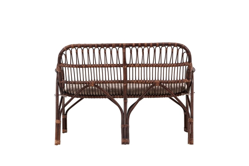 Nella Solsäng - Svart - Utemöbler - Utesoffa - Trädgårdsbänk & utebänk