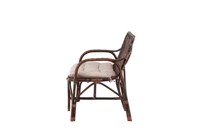 Nella Solsäng - Svart - Utemöbler - Utesoffa - Trädgårdsbänk & utebänk