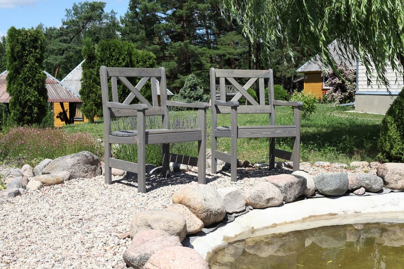 Olivo Utefåtölj - Grå - Möbler - Stolar & fåtöljer - Karmstol