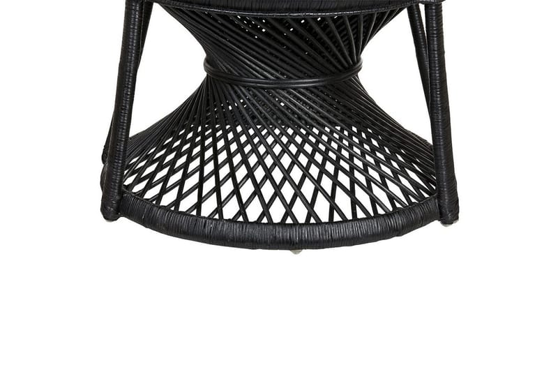 Påfågelstol Emmanuelle - Svart - Utemöbler - Utestol & trädgårdsstol - Utefåtölj & loungefåtölj